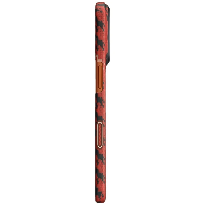 PITAKA Edge Case Happiness Rides In Apple iPhone 17 Pro Max cinnabar steed