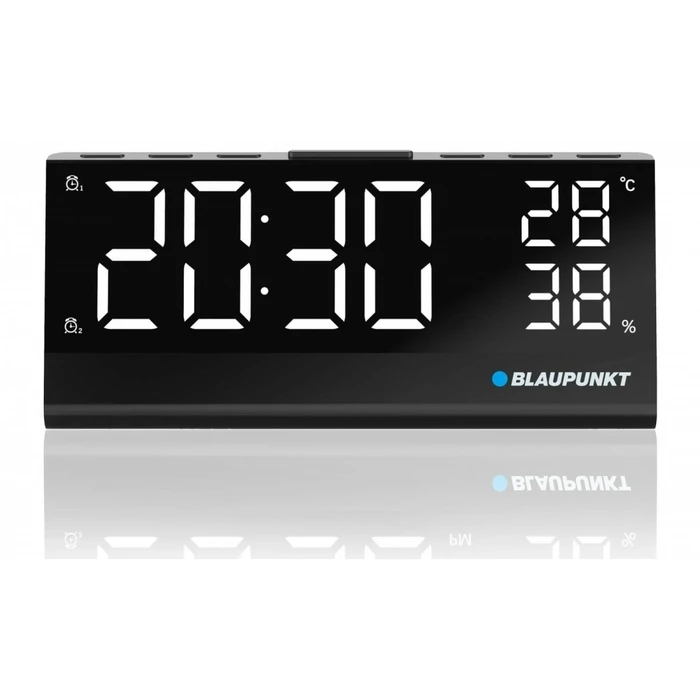Ραδιορολόι Blaupunkt Cr10alu Fm Pll With Built-In Temperature And Humidity Sensor
