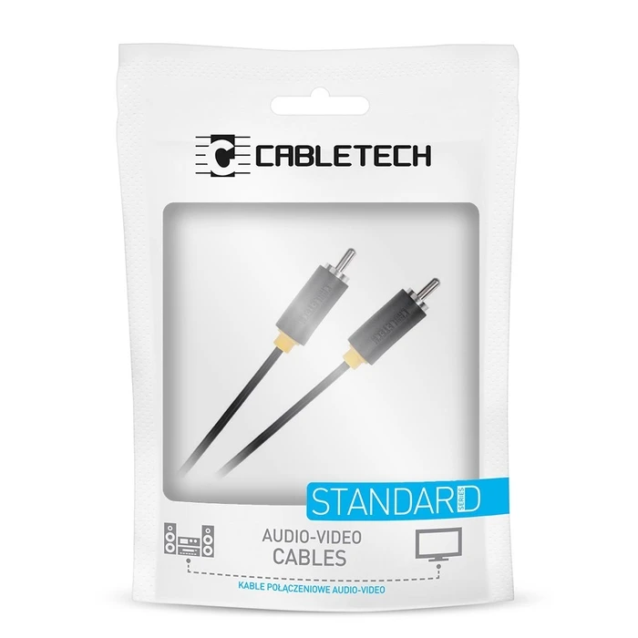 Καλώδιο RCA Cabletech 1xRCA - 1xRCA 1.8m