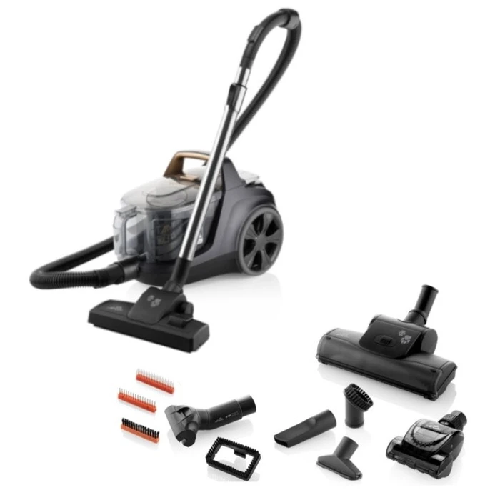 ETA Grande Animal 2223 90000 Ηλεκτρική Σκούπα 850W με Κάδο 3.2lt Μαύρη