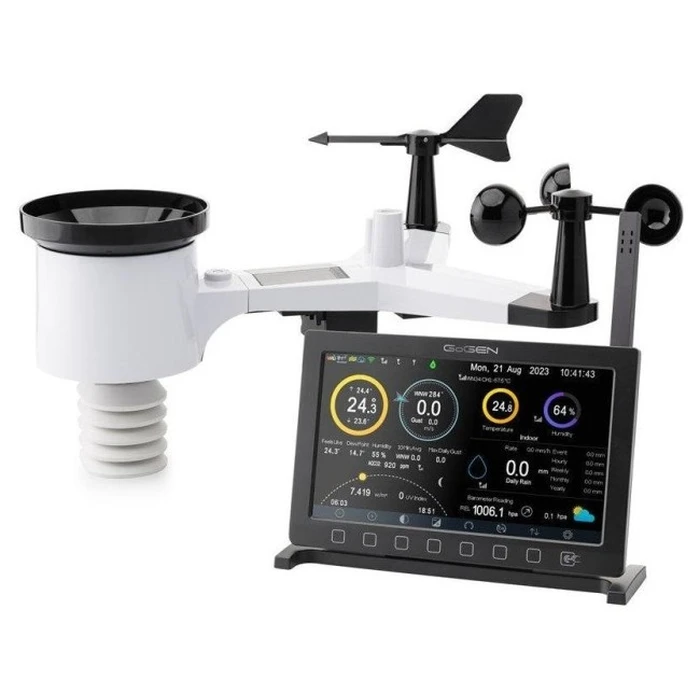GoGEN Wireless Digital Tabletop Weather Station Black (GOG-ME7900)
