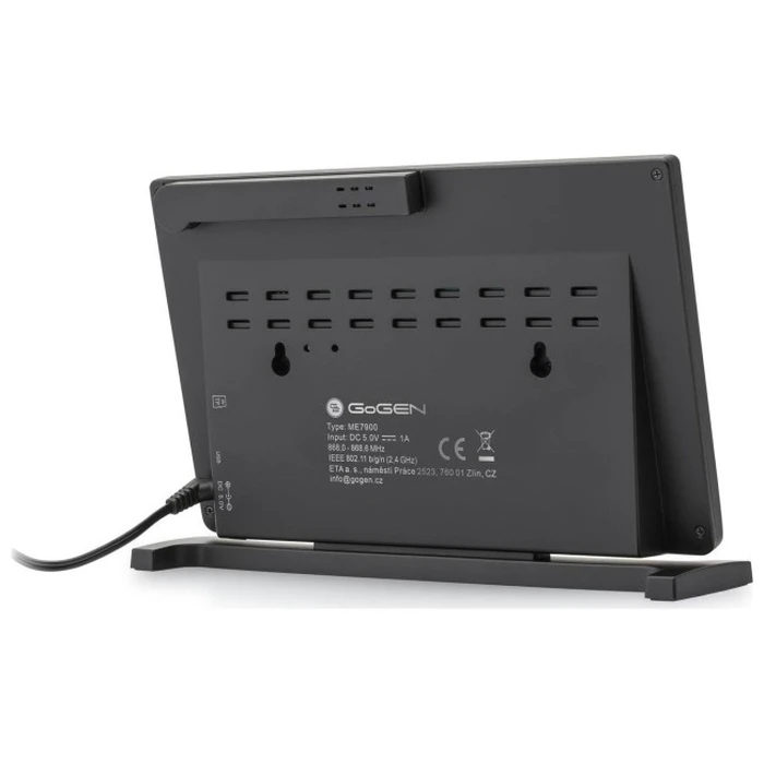 GoGEN GOG-ME9900 Ψηφιακός Μετεωρολογικός Σταθμός WiFi - Λευκό