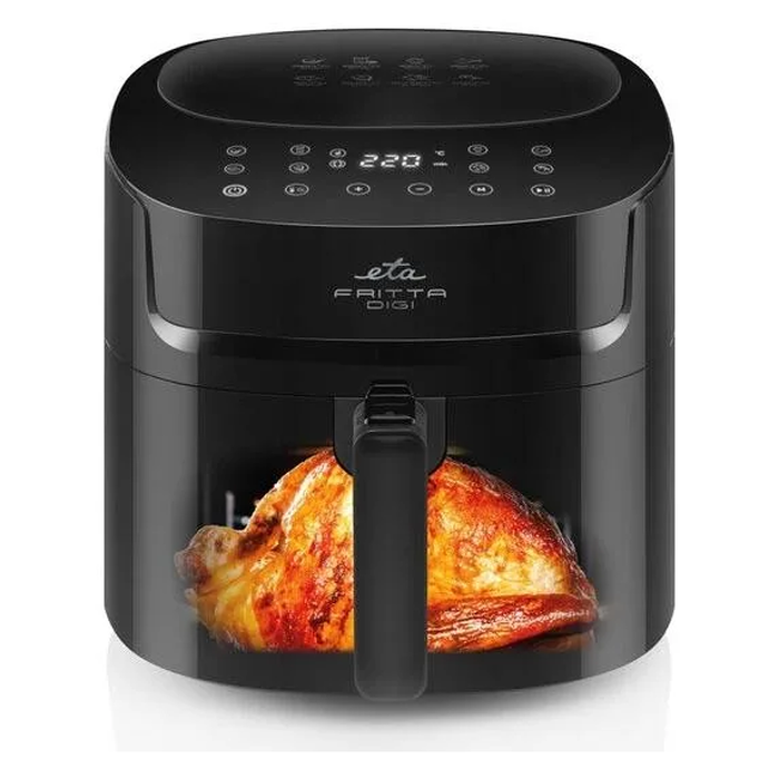 Φριτέζα αέρα ETA Fritta Digi 316890000, 7,2 L, 1800W, Μαύρο