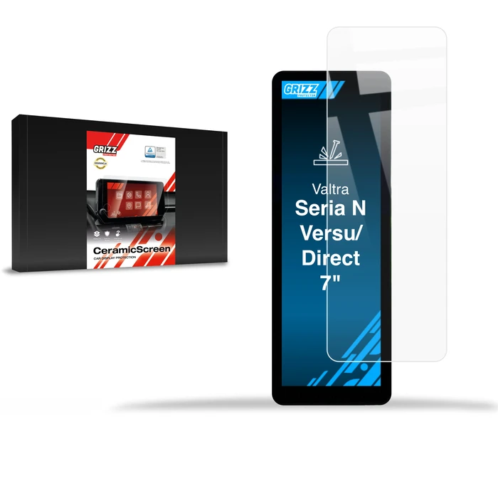 Ceramic GrizzGlass CarDisplay Protection Valtra series N Direct A-Pillar Display 7" (2017-2026)