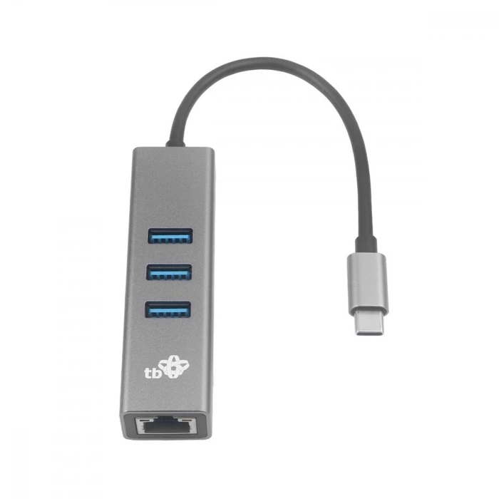 Αντάπτορας Δικτύου TB USB-C - RJ45, 3xUSB - RJ45 -1000Mb/s