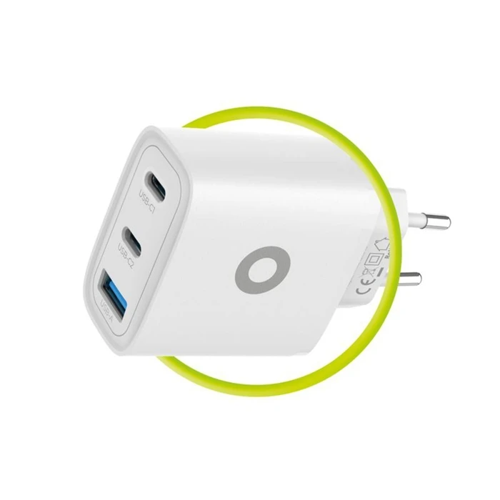 Φορτιστής Mobile Origin 40W GaN MO13 (1x USB-A + 2x USB-C)