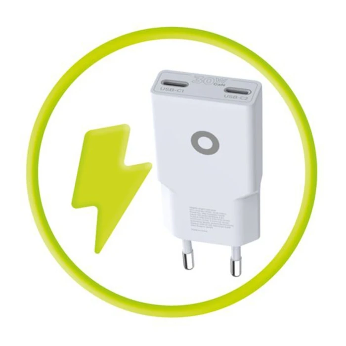 Mobile Origin 30W Slim Charger TÜV MO18 Dual USB-C
