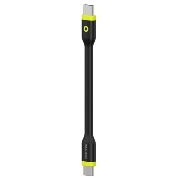 Mobile Origin Compact καλώδιο USB-C σε USB-C 10 cm μαύρο