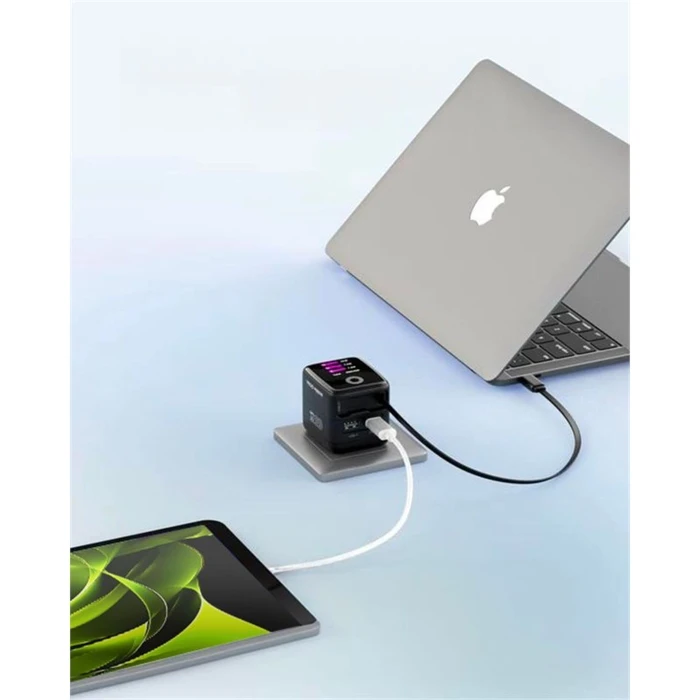 Φορτιστής Mobile Origin 65W GaN PW3 με καλώδιο USB-C 65cm + USB-A