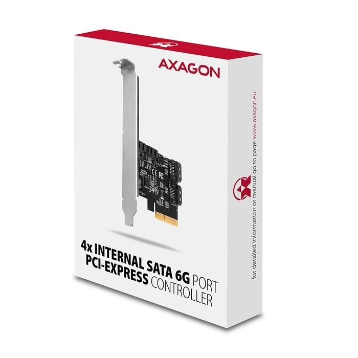 Κάρτα PCIe Axagon Pces-Sa4x4 Controller 4x Port Sata