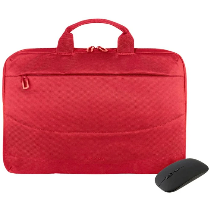 Tucano Idea Laptop Bag 15.6" + Mouse Red