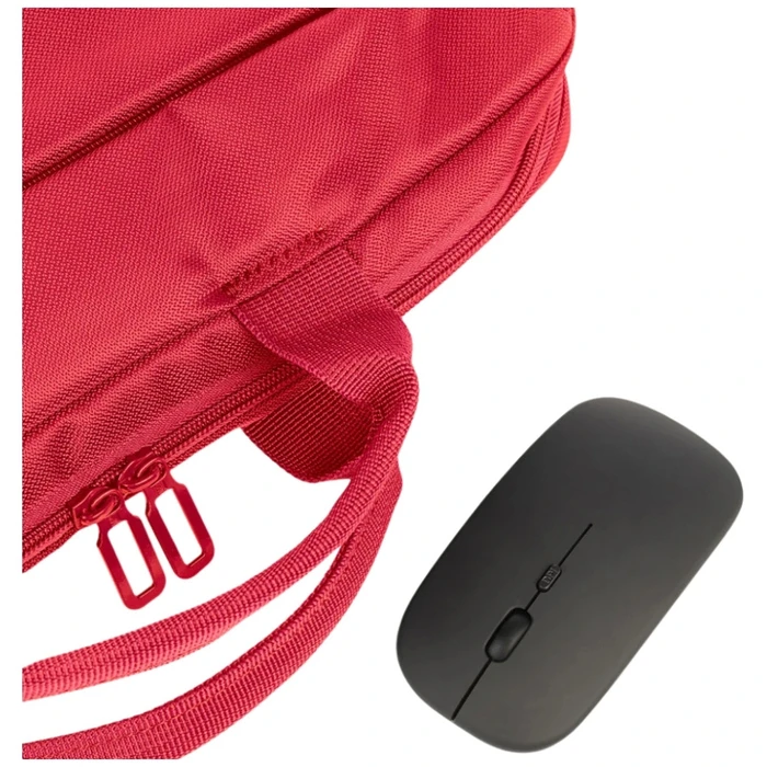 Tucano Idea Laptop Bag 15.6" + Mouse Red