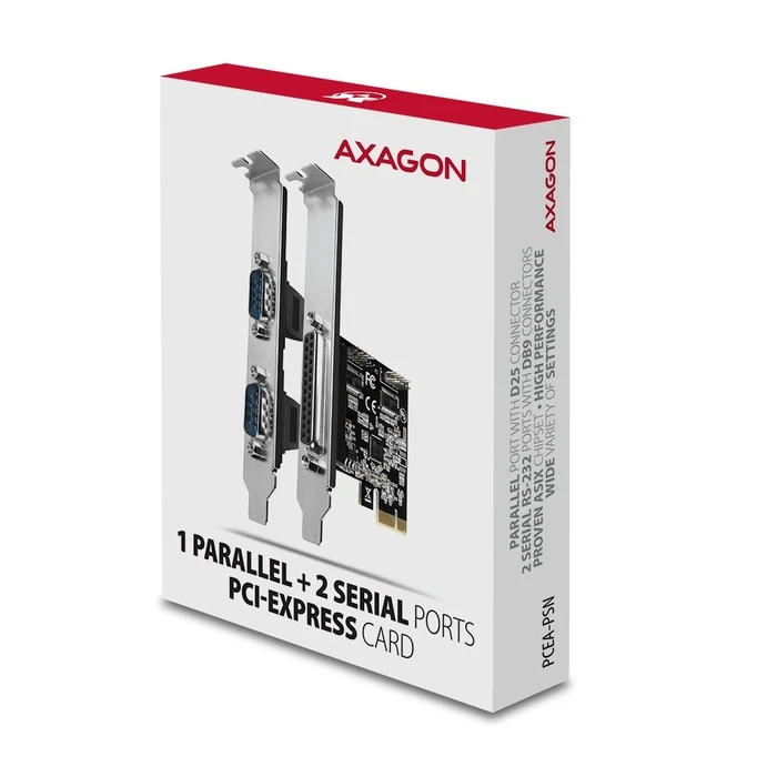 Κάρτα PCIe Axagon Pcea-Psn, Controller 1x Ltp 2x Se
