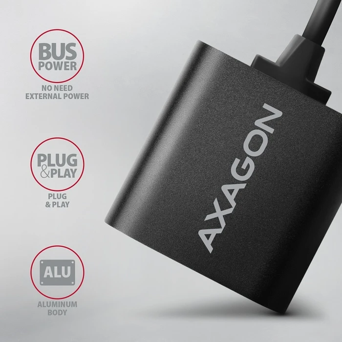 Εξωτερική Κάρτα Ήχου Axagon ADA-12, USB 2.0 external sound card 16b