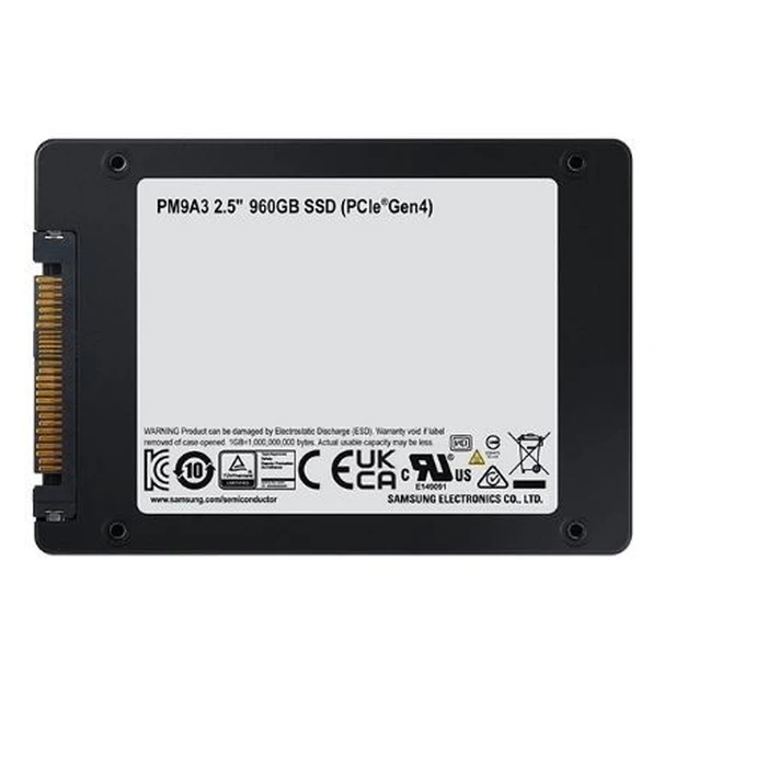 Σκληρός Δίσκος SSD Samsung Pm9a3 U.2dct 3840gb Mzql23t8hcls-00w07 Nvme