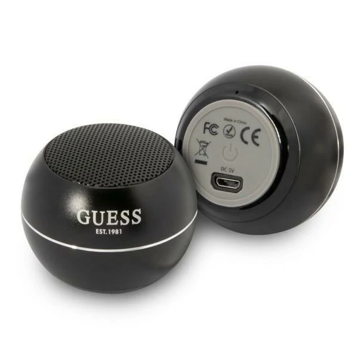 Bluetooth Speaker Guess GUWSALGEK Mini Speaker black