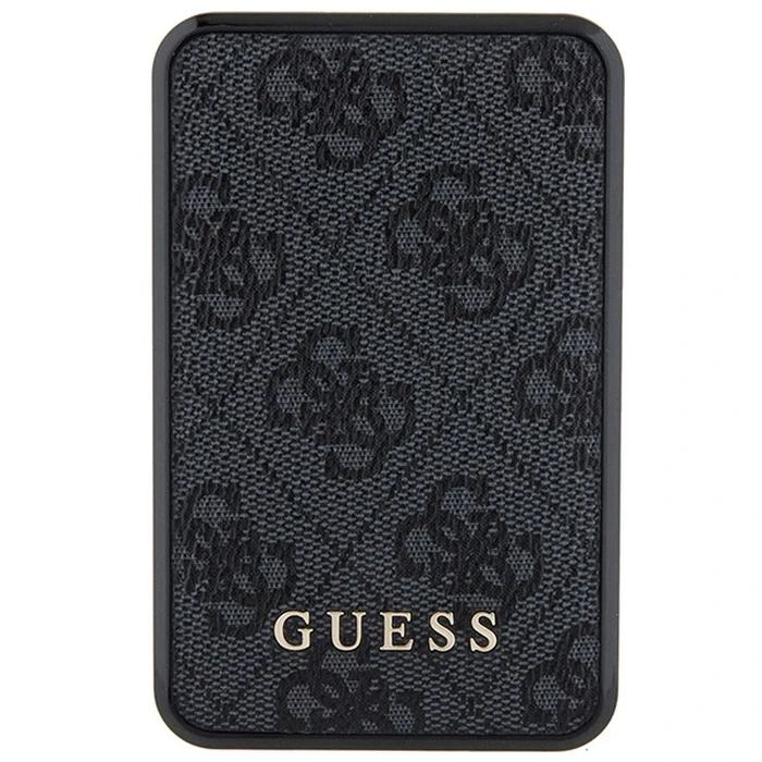 Powerbank Guess GUPB10DP4GEGK 10000mAh 18W 4G Leather Metal Logo black