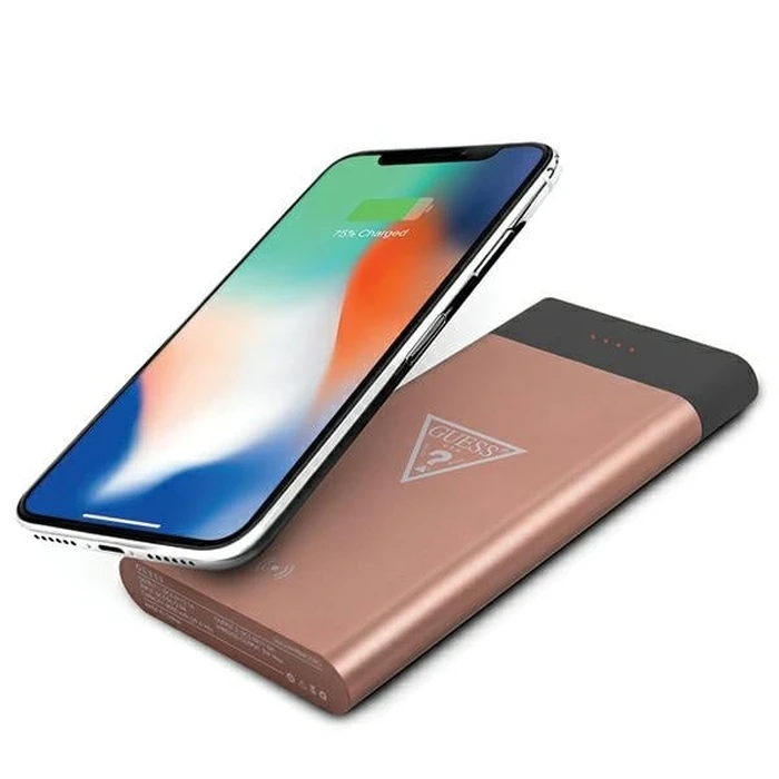 Induction Powerbank Guess GUL24WPB8TLRG 8000mAh 5W pink
