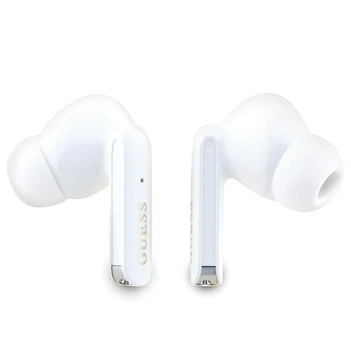 Wireless TWS in-ear headphones Guess GUTWSHDGKEED + docking station Glitter Gradient gold