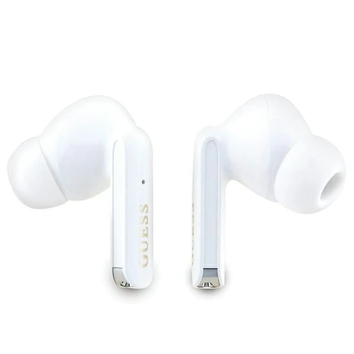 Wireless TWS in-ear headphones Guess GUTWSHDGKEEU + docking station Glitter Gradient purple