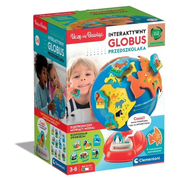 Εκπαιδευτικό Παιχνίδι Clementoni Preschooler Interactive Globe