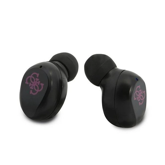 Wireless in-ear headphones Guess GUTWST31EM TWS + docking station magenta