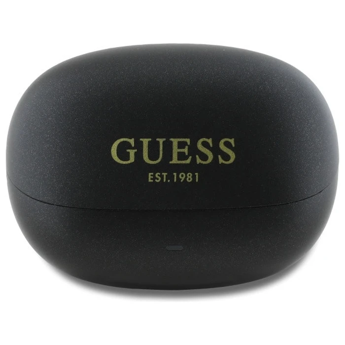 Wireless TWS in-ear headphones Guess GUTWST88MCTGK TWS + docking station Capsule Printed Logo black