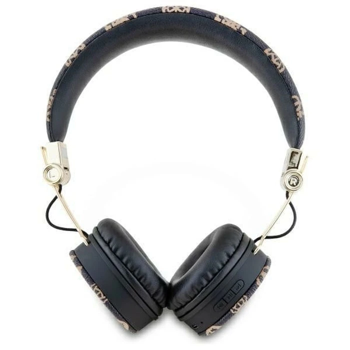 Wireless over-ear headphones Guess ENC GUBH70EPOSMK Peony Script Round Shape black
