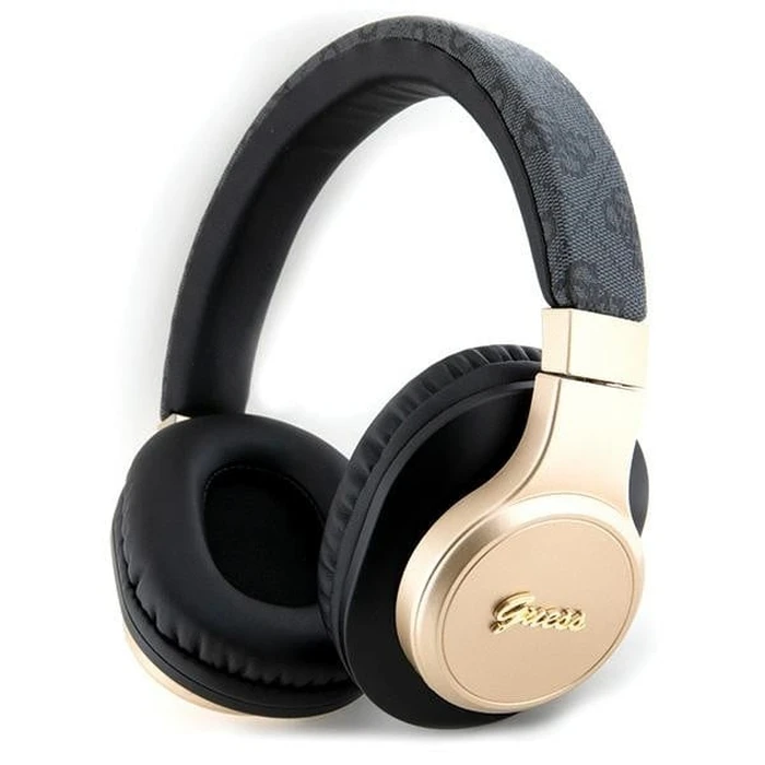 Wireless over-ear headphones Guess GUBH604GEMK 4G Script black