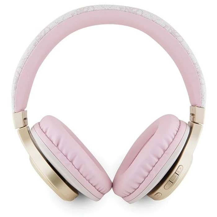 Wireless over-ear headphones Guess GUBH604GEMP 4G Script pink