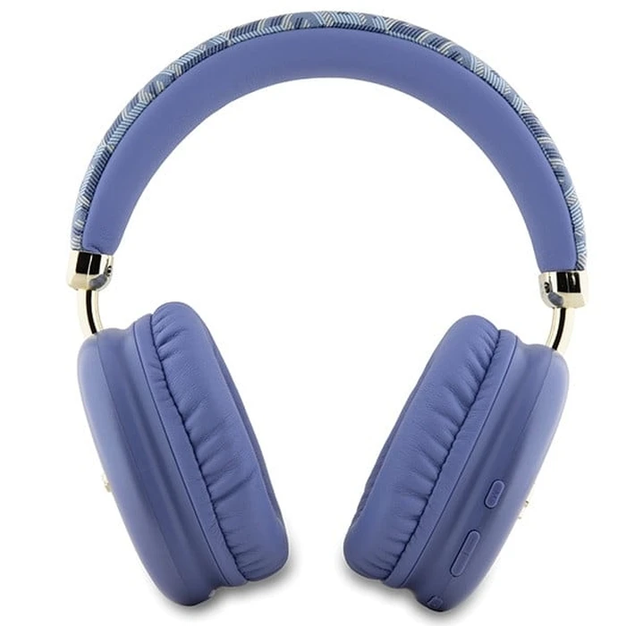 Wireless over-ear headphones Guess GUBHK1GCTCSU Gcube Metallic Script Logo purple