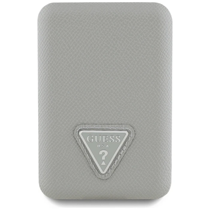 Induction Powerbank Guess Grained Triangle 5000mAh 15W USB-C MagSafe beige