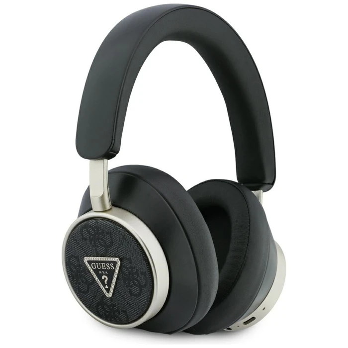 Wireless over-ear headphones Guess 4G Triangle Logo ENC black