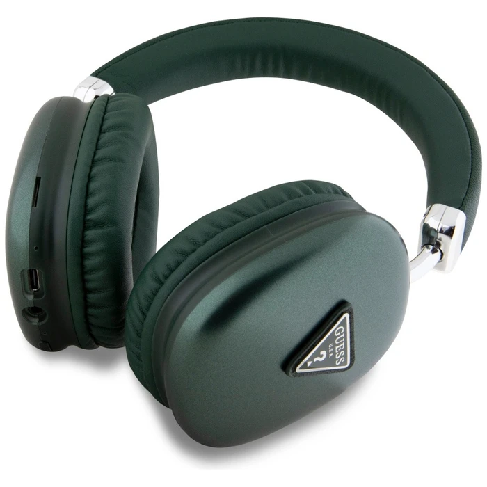 Wireless over-ear headphones Guess 4G Triangle Logo khaki