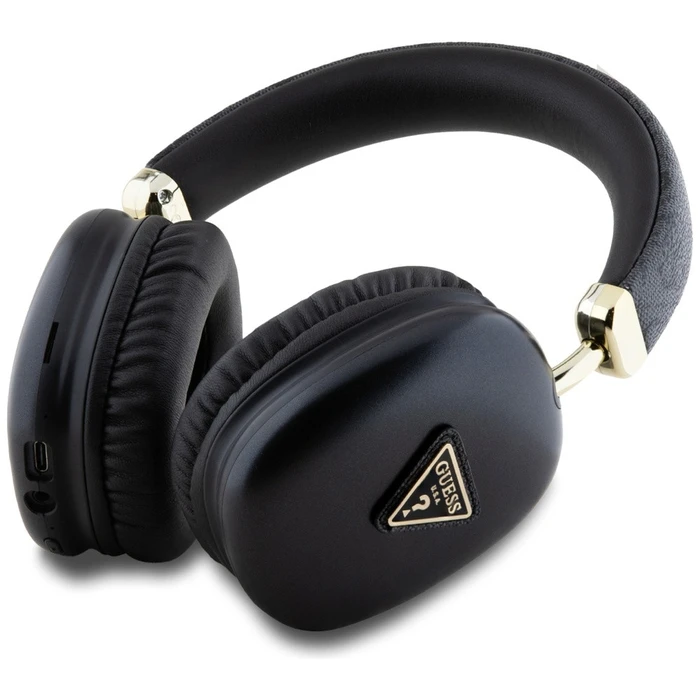 Wireless over-ear headphones Guess 4G Triangle Logo black