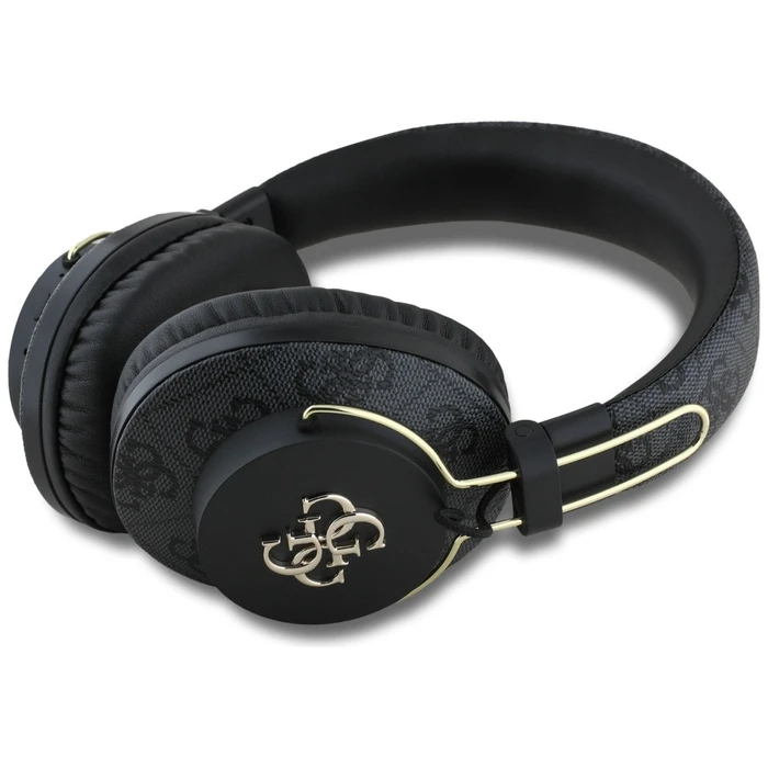 Wireless over-ear headphones Guess ENC Metal 4G Logo black