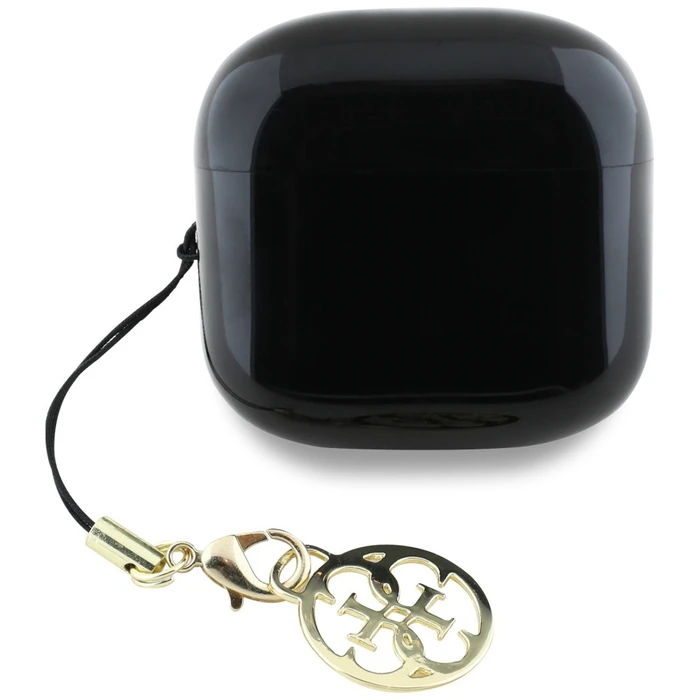 Wireless TWS in-ear headphones Guess Glossy Effect Printed Classic Logo & Charm black