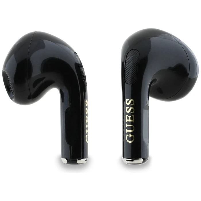 Wireless TWS in-ear headphones Guess Glossy Effect Printed Classic Logo & Charm black