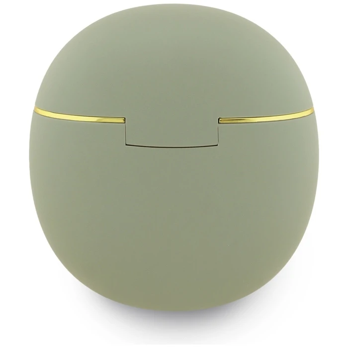 Wireless TWS in-ear headphones Guess Gold Line Triangle khaki