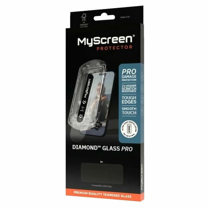 MyScreen Diamond Glass Pro Fit Frame Samsung Galaxy S25