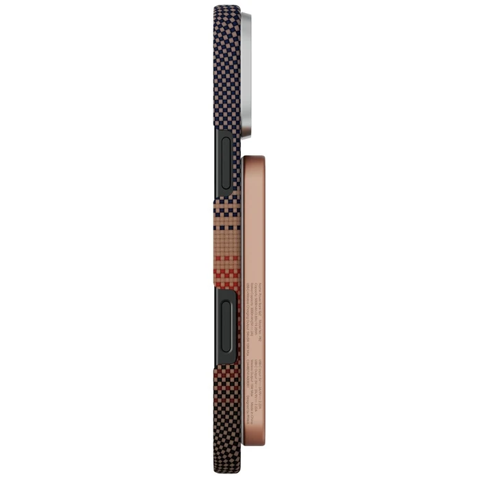 PITAKA Aramid Fiber Powerbank 5000mAh Qi2 MagSafe sunset
