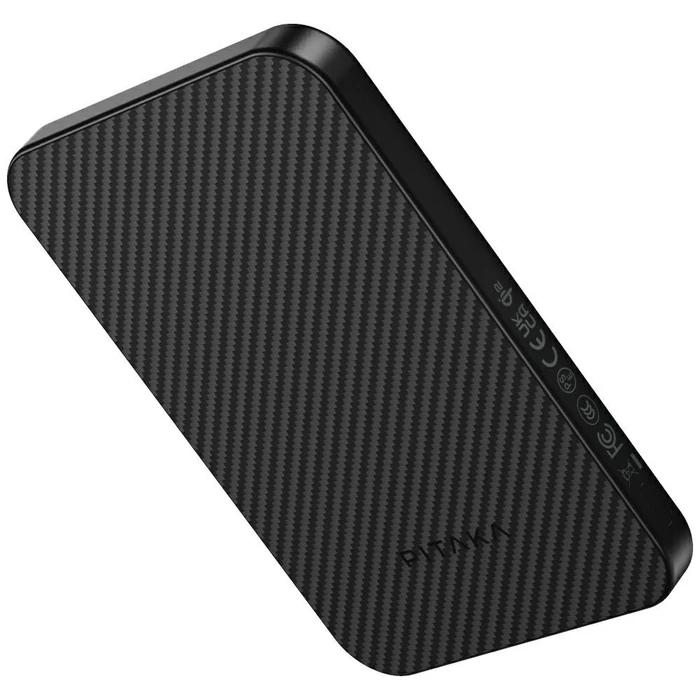 PITAKA Aramid Fiber Powerbank 5000mAh Qi2 MagSafe black-gray