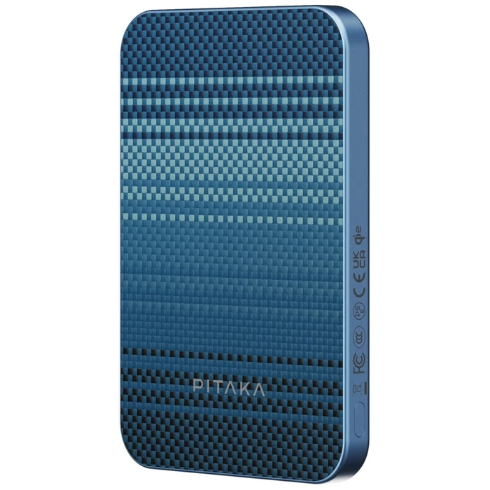 PITAKA Aramid Fiber Powerbank 5000mAh Qi2 MagSafe moonrise