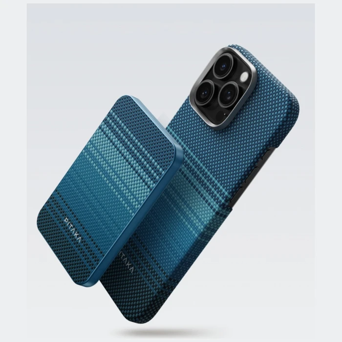 PITAKA Aramid Fiber Powerbank 5000mAh Qi2 MagSafe moonrise