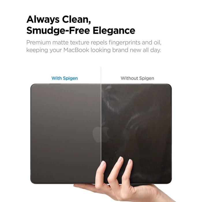 Spigen AirSkin Apple MacBook Air 13 (M2/M3/M4/M5) Frost Black