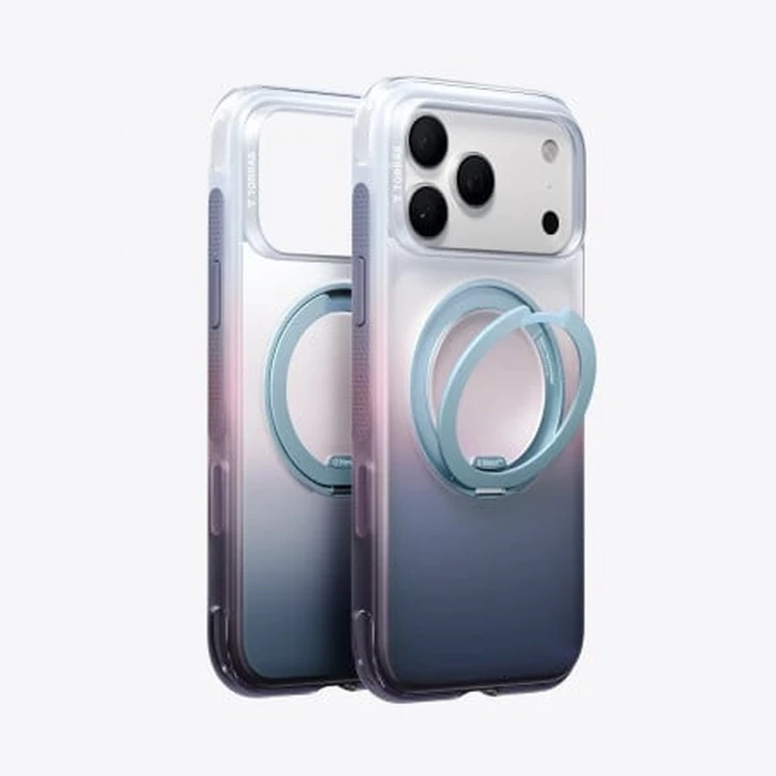TORRAS Winter Ostand O3 Air Apple iPhone 17 Pro compatible with MagSafe (dusk haze)