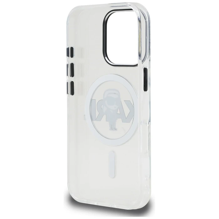 Karl Lagerfeld IML Karl Sketch Logo MagSafe Apple iPhone 16 Pro Max clear