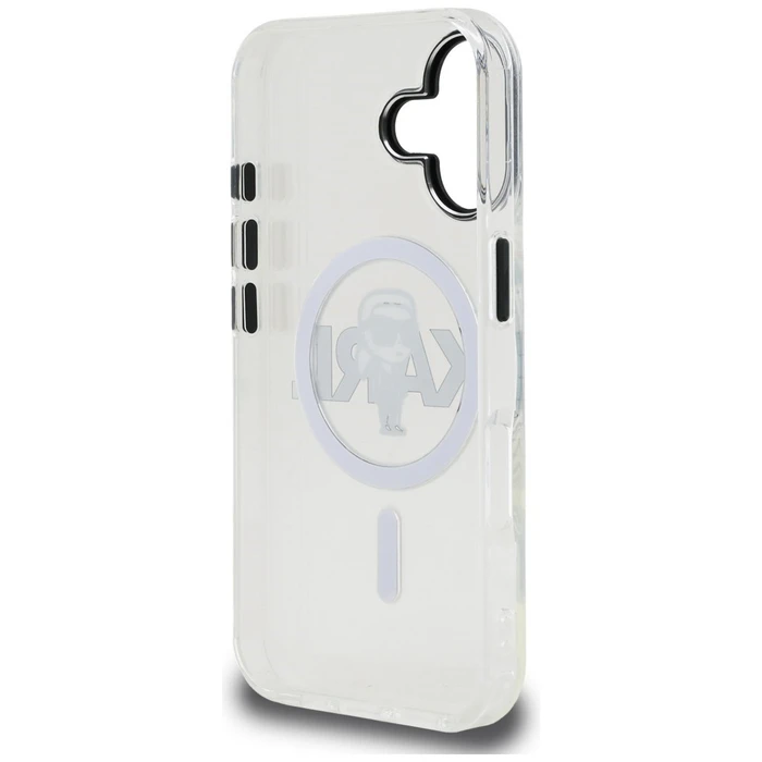 Karl Lagerfeld IML Karl Sketch Logo MagSafe Apple iPhone 16 clear
