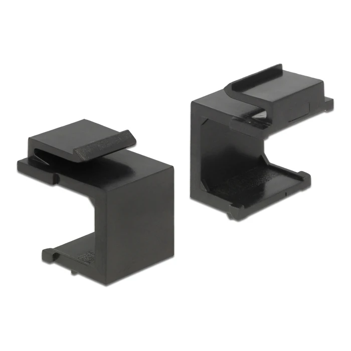 Κάλυμμα Προστασίας Delock για θύρα Keystone 86321, μαύρο, 4τμχ