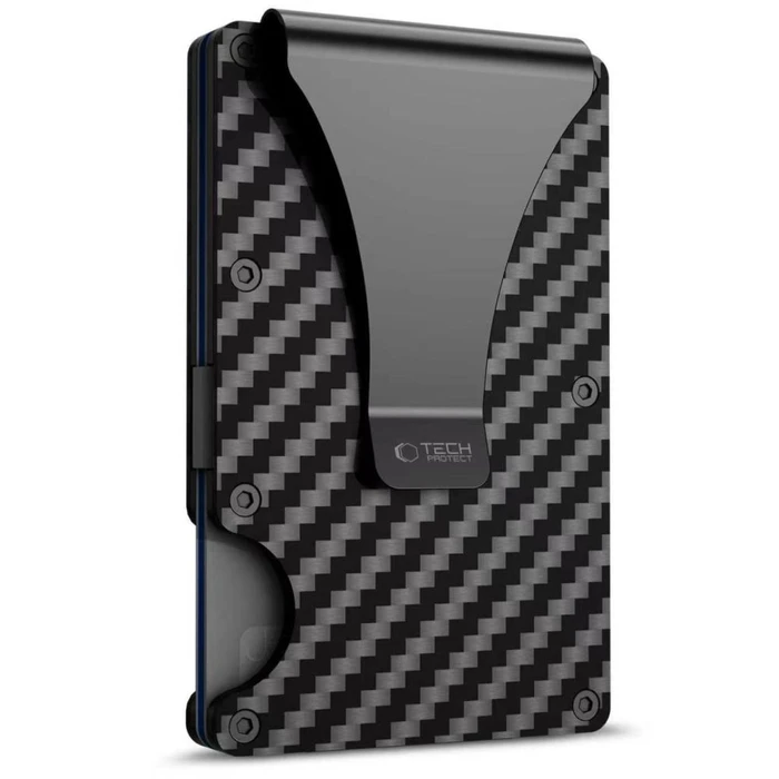 Tech-Protect Thorn RFID Card Wallet Carbon Black